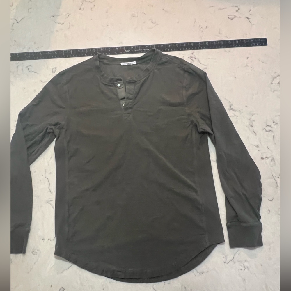 Threads‎ 4 Thought Olive Green Long Sleeve Tee